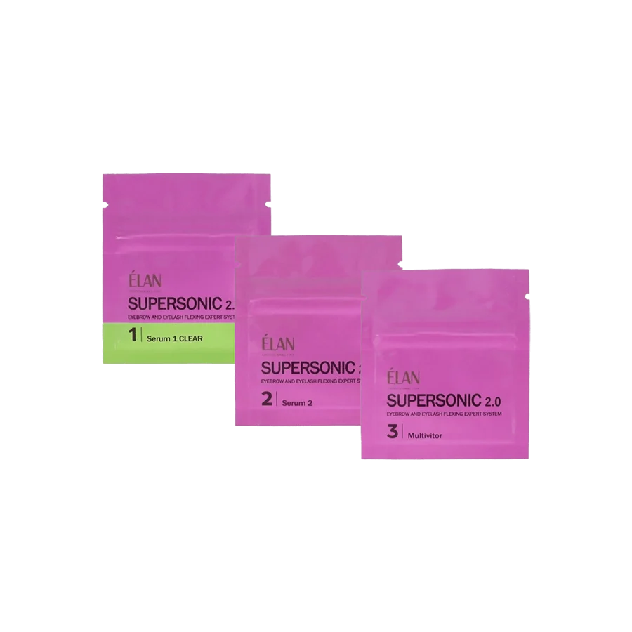 SUPERSONIC 2.0 Brow Lamination and Lash Lift Set in sachets
