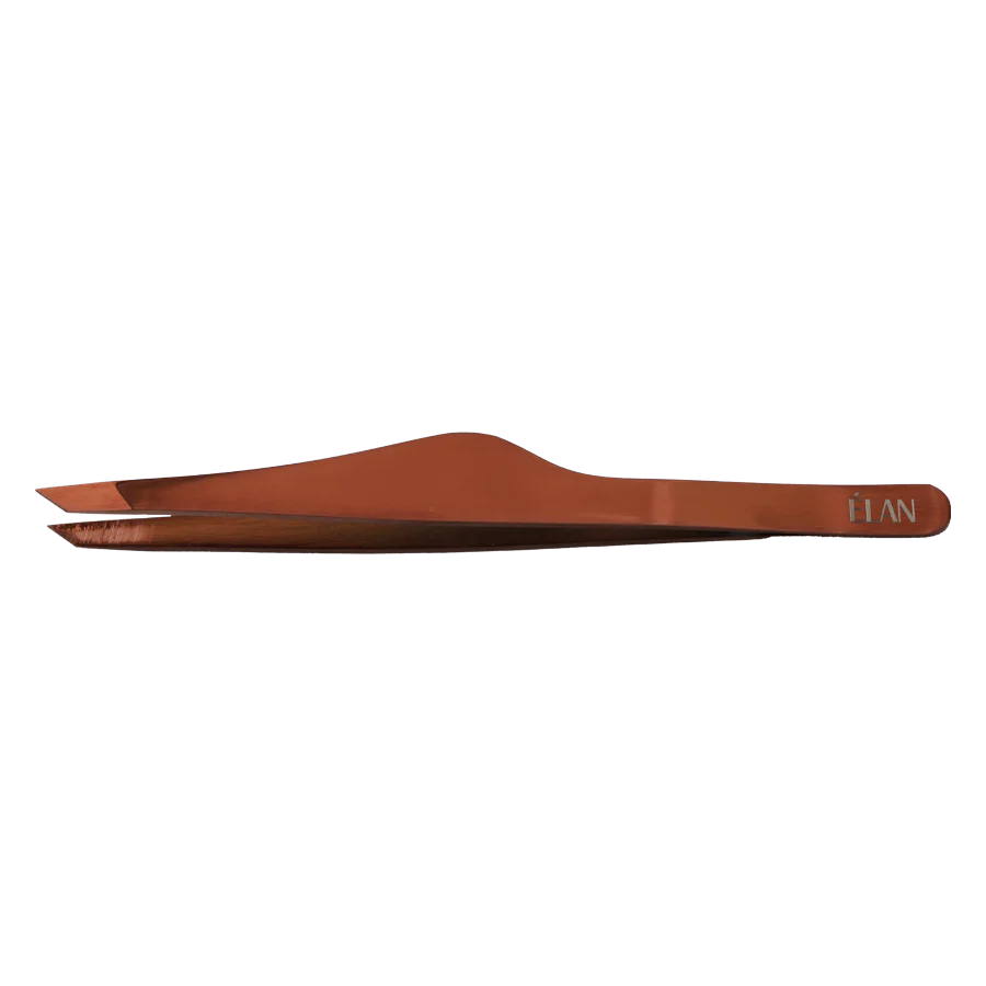 Professional Slant Tip Eyebrow Tweezers ÉLAN Easy Tweezers