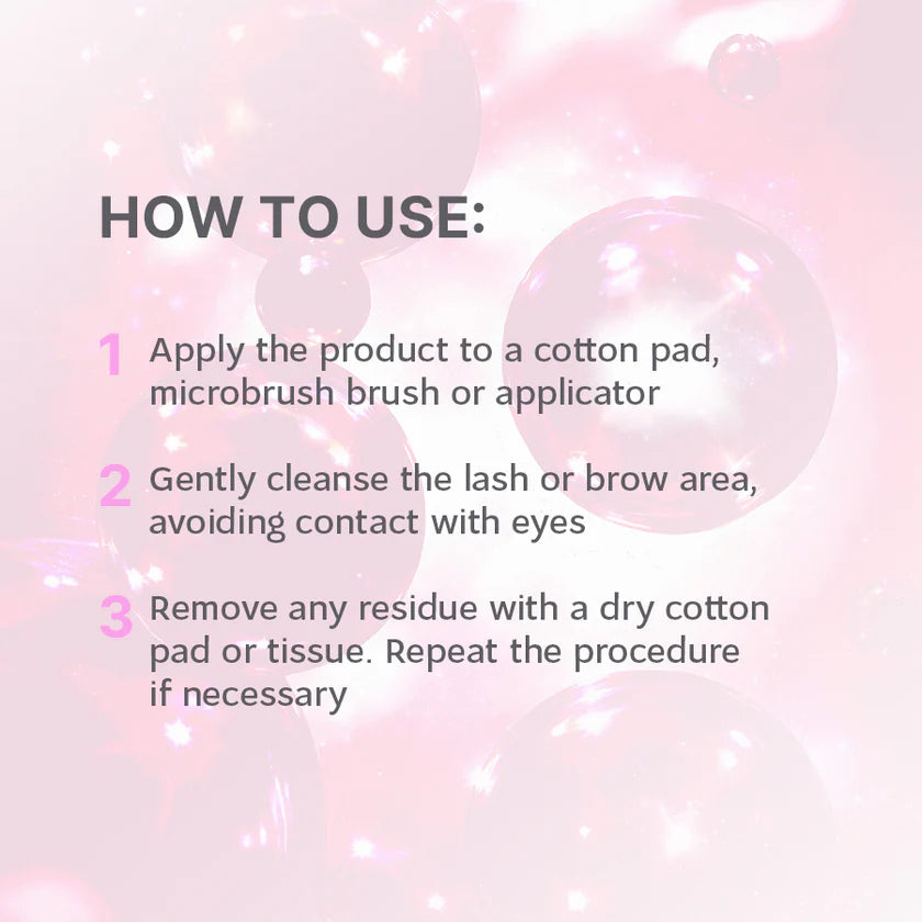 DuoClean: Professional Lash & Brow Cleanser