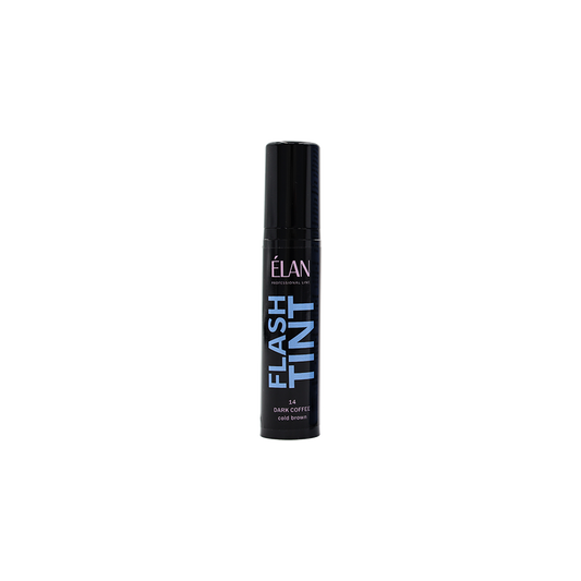 Direct eyebrow tinting system «FLASH TINT» 14 Dark Coffee (cold brown)