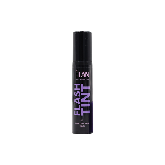 Direct color eyebrow tinting system «FLASH TINT» 12 Black Truffle (black)