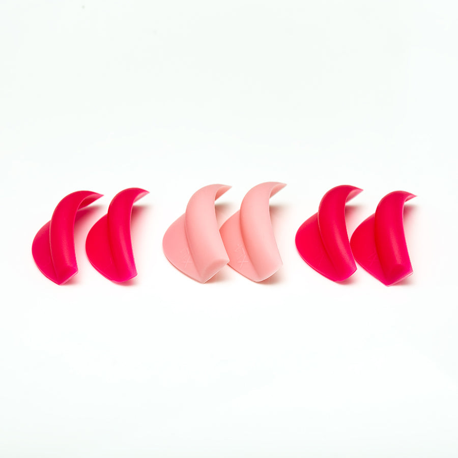 Duo Lash Lift Silicone Pads Set BLUSH CURL with D & C Curls