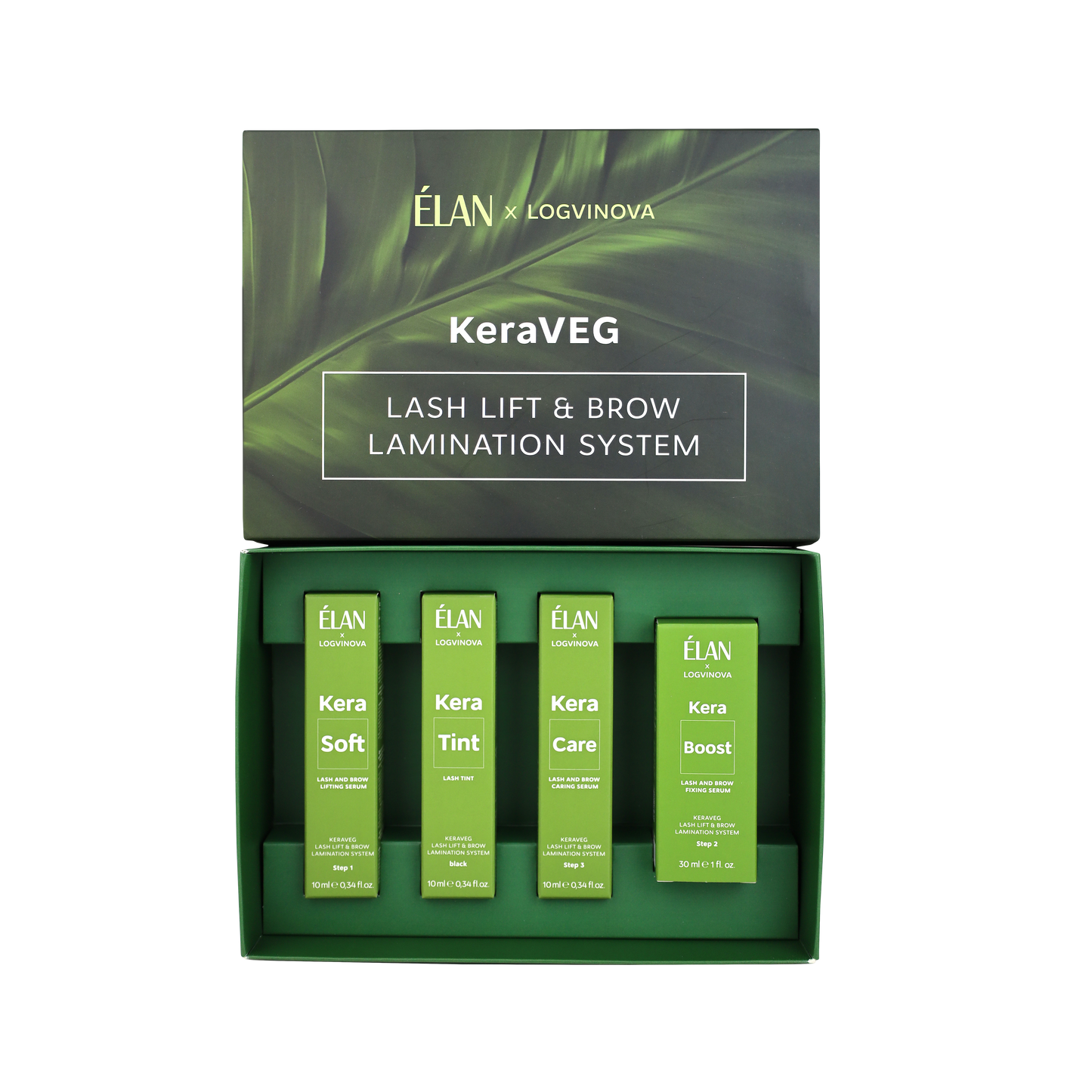 Set of KeraVEG Lash Lift & Brow Lamination System