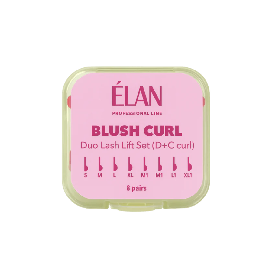Duo Lash Lift Silicone Pads Set BLUSH CURL with D & C Curls