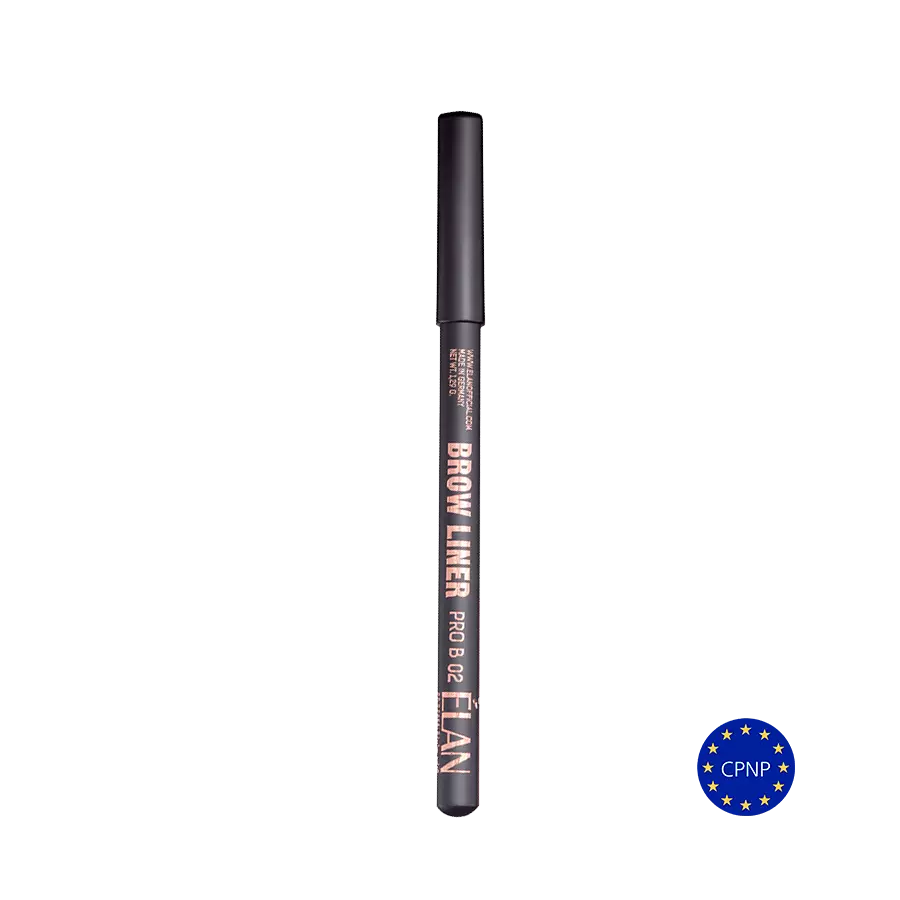 Powder Eyebrow Pencil Brow Liner Pro B 02 dark brown