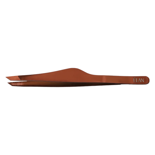 Professional Slant Tip Eyebrow Tweezers ÉLAN Easy Tweezers
